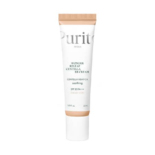 BB Cream cu SPF30 PA+++ Wonder Releaf Centella 15 Rose Ivory, 30ml, Purito