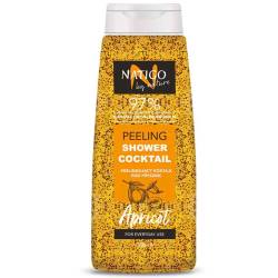 Gel de dus exfoliant cu extract de caise Cocktail, 300ml, Natigo By Nature