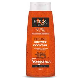 Gel de dus exfoliant cu extract de mandarine Cocktail, 300ml, Natigo By Nature
