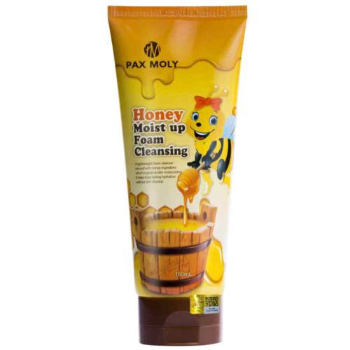 Spuma de curatare hidratanta cu miere, 180ml, Paxmoly