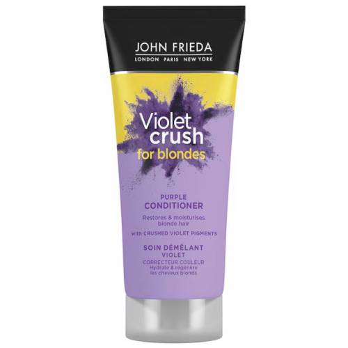 Balsam cu pigmenti violet pentru par blond Violet Crush, 75ml, John Frieda