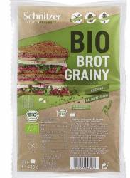 Paine toast cu seminte de chia Fara Gluten Eco-Bio 430g - Schnitzer
