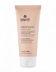 Crema hidratanta de maini cu unt de shea, 100 ml, Avril