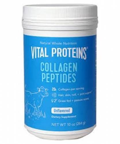 Collagen Peptides, Peptide De Colagen Fara Aroma, 284 g, Vital Proteins, GNC