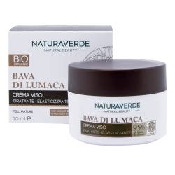 Crema de fata pentru hidratare bio cu extract de melc, 50ml, Natura Verde