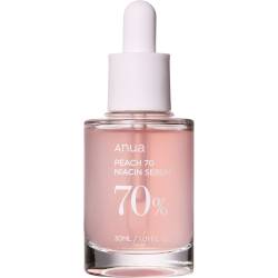 Ser de fata hidratant cu Niacinamida si 70% piersica, 30ml, Anua