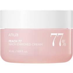 Crema de fata hranitoare cu 77% extract de piersica si Niacinamida, 50ml, Anua