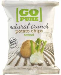 Chipsuri de cartofi cu fenicul Eco-Bio 125g - Go Pure
