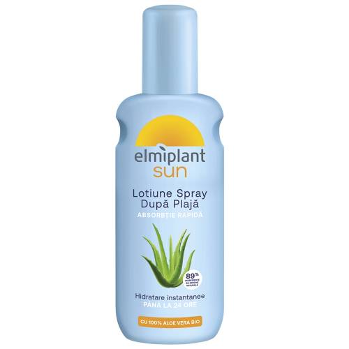 Lotiune spray calmanta dupa plaja, 200ml, Elmiplant
