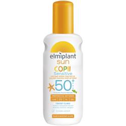Spray protectie solara cu SPF50 pentru copii Sun Kids Sensitive, 200ml, Elmiplant