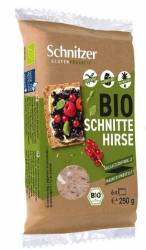 Paine din mei FARA GLUTEN, Fara LACTOZA Eco-Bio 6 felii, 250g - Schnitzer