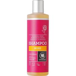 Sampon cu trandafir  pentru par normal, eco-bio, 250 ml, Urtekram