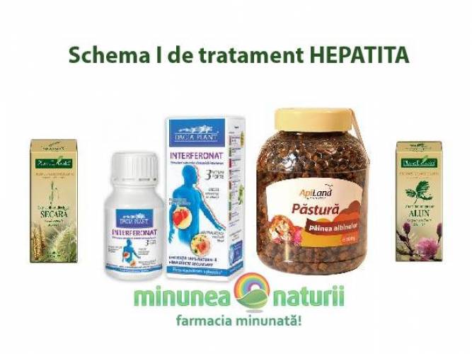Schema I de tratament HEPATITA