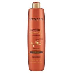 Sampon pentru par fragil Keratin, 500ml, Vitalcare