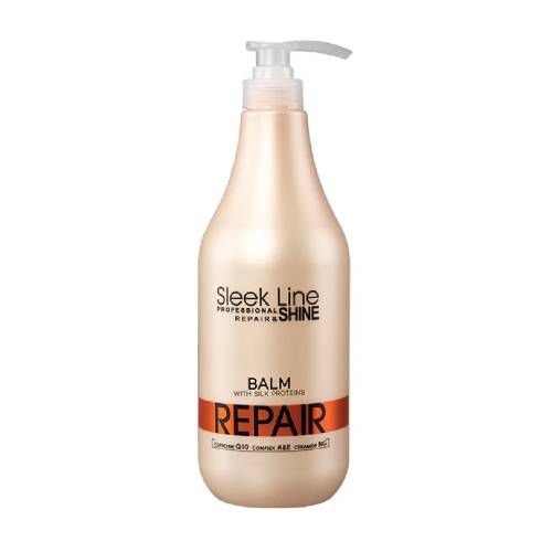 Balsam reparator pentru par catifelat, 1000ml, Sleek Line