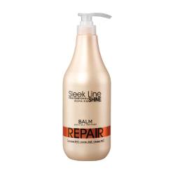 Balsam reparator pentru par catifelat, 1000ml, Sleek Line