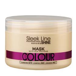 Masca pentru par vopsit Colour , 250ml, Sleek Line