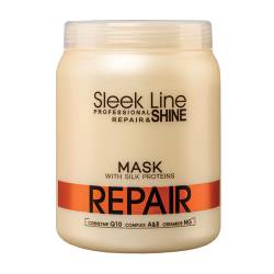 Masca reparatoare pentru par deteriorat, 1000ml, Sleek Line