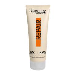 Masca reparatoare pentru par deteriorat, 250ml, Sleek Line