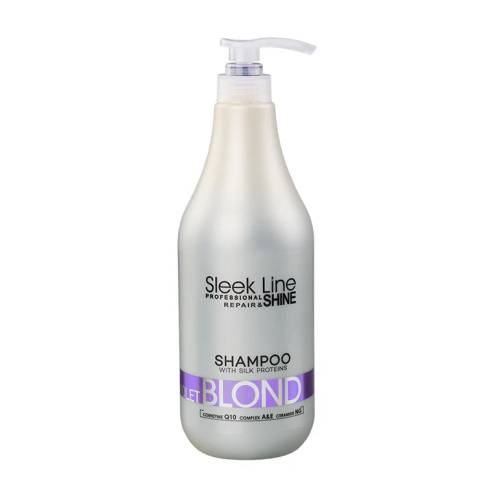 Sampon Violet Blond cu pigment neutralizant violet, 1000ml, Sleek Line