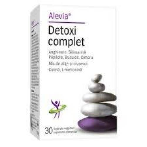Detoxi Complet, 30 capsule vegetale, Alevia