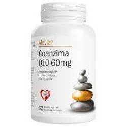Coenzima Q10, 60 mg, 30 capsule vegetale, Alevia