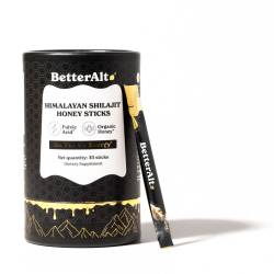 Himalayan Shilajit Honey Sticks, Pliculete de Shilajit din Himalaya si Miere Cu 75% Acid Fulvic, 30 bucati, Better Alt - GNC