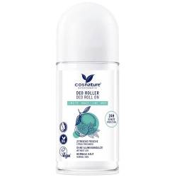Roll-on cu lime si menta, fara aluminiu, eco-bio, 50 ml, Cosnature