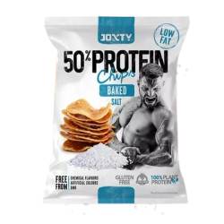 Chipsuri prajite cu sare cu 50% proteine, 40g, Enjoy