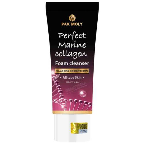 Spuma de curatare cu colagen marin, 100ml, Pax Moly