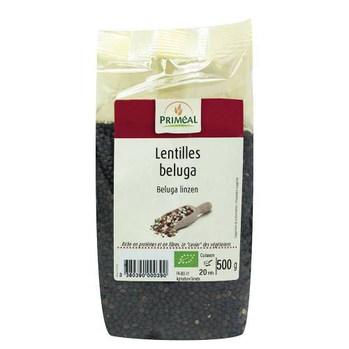 Linte neagra Beluga, 500g, eco-bio - Primeal