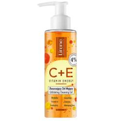 Gel exfoliant pentru curatare faciala Vitamin Energy Pro C + E, 150ml, Lirene