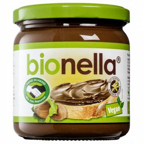 Crema vegana de alune cu ciocolata Eco-Bio 400g - Bionella