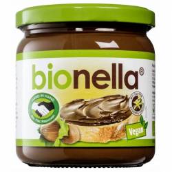 Crema vegana de alune cu ciocolata Eco-Bio 400g - Bionella