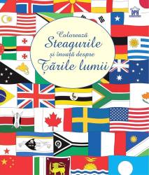 Coloreaza steagurile si invata despre tarile lumii - Susan Meredith - carte - DPH