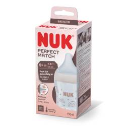 Biberon Perfect Match, tetina marimea S, 0+ luni, 150ml, Nuk