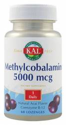 Vitamina B-12 - Metilcobalamina - 5000ug - 60cp sublinguale - SECOM