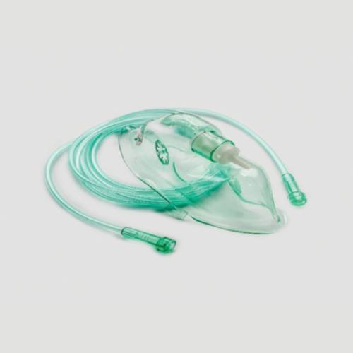 Masca de oxigen simpla pentru copii, cu tub 1.4 m, sterila
