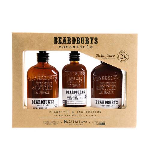Set ingrijire faciala pentru barbati, Beardburys