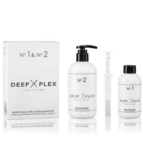 Set Tratament Profesional pentru par No. 1 150ml + No. 2 290ml, Deep Plex