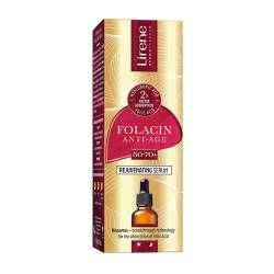 Ser anti-age cu folacin 50-70+, 30ml, Lirene