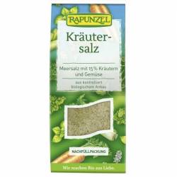 Sare de condimentat cu 15% ierburi si legume, eco-bio, 500g - Rapunzel