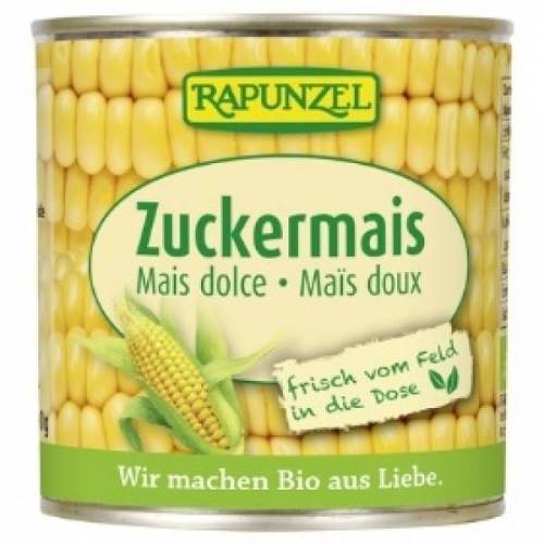 Porumb dulce in doza, eco-bio, 160g - Rapunzel
