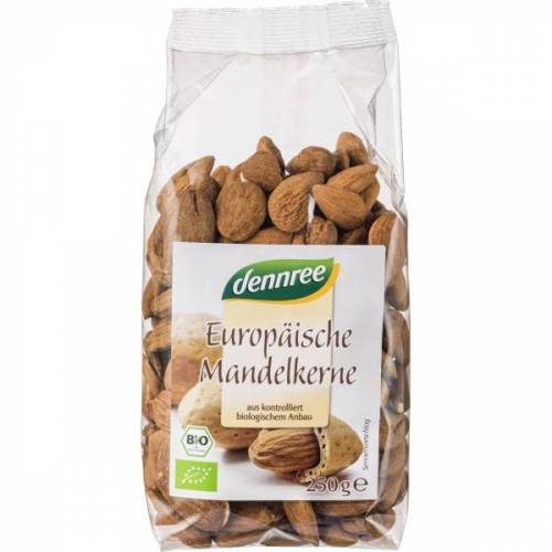 Migdale europene, eco-bio, 250g - Dennree