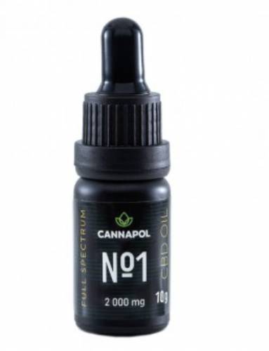 Ulei de Canabis CBD, No.1, 20%, 10g - Cannapol