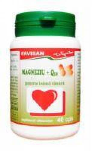 MAGNEZIU + Q10, 40cps - Favisan