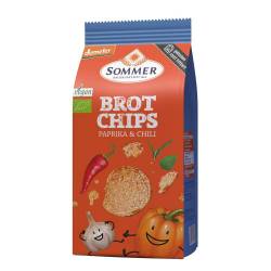 Rondele vegane de paine cu ardei si chili, eco-bio, 100 g, Sommer-Co