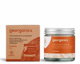 Pasta de dinti pudra, Orange, 60ml - Georganics