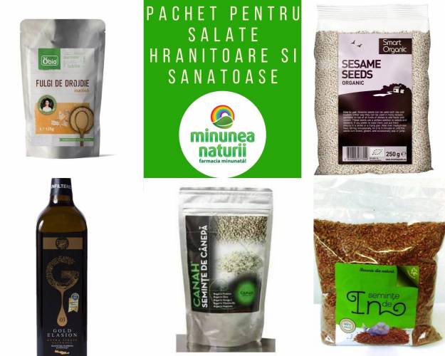 Pachet pentru salate sanatoase si hranitoare
