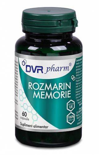 Rozmarin memorie 60 capsule - DVR Pharm